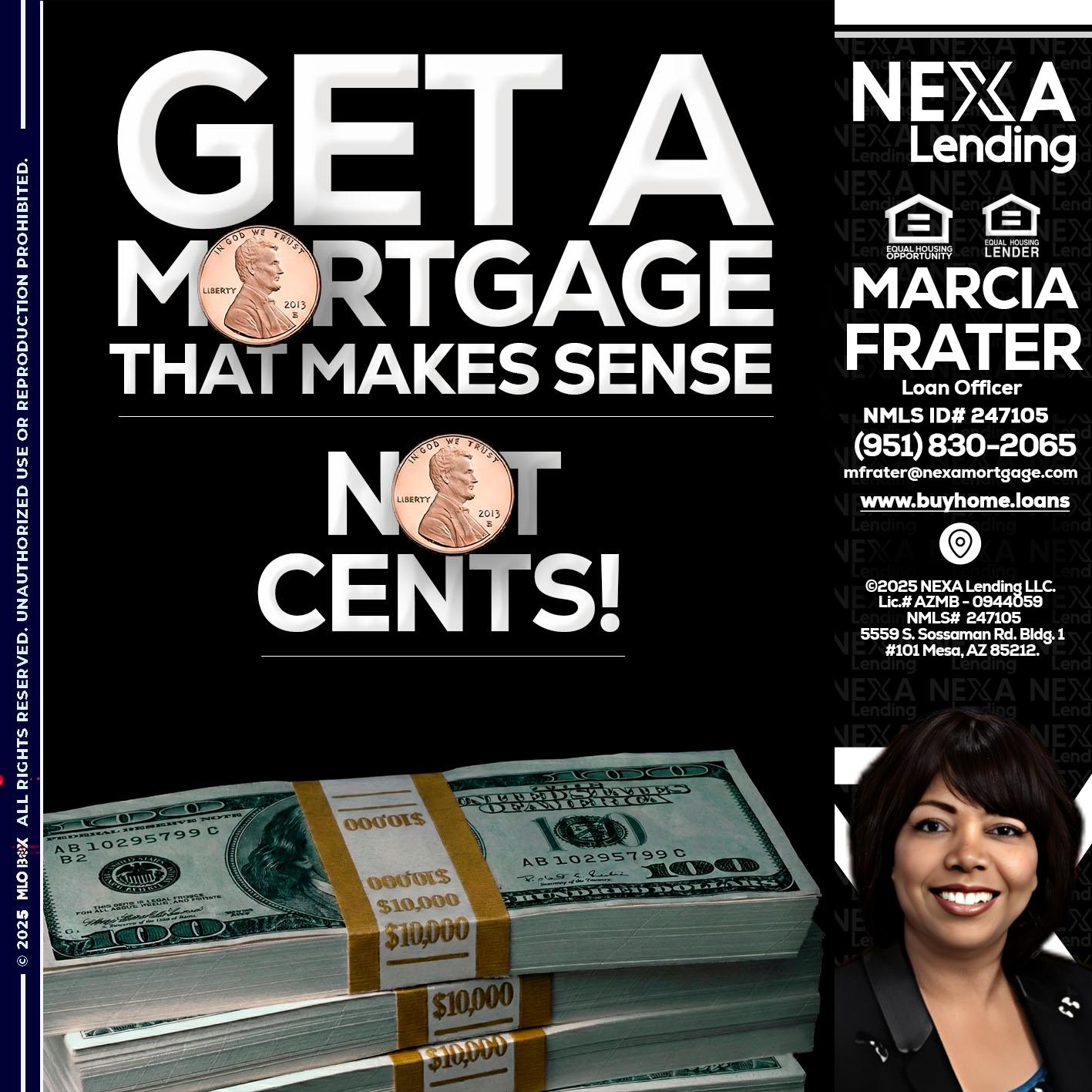 get a mortgage - Marcia Frater -Loan Officer