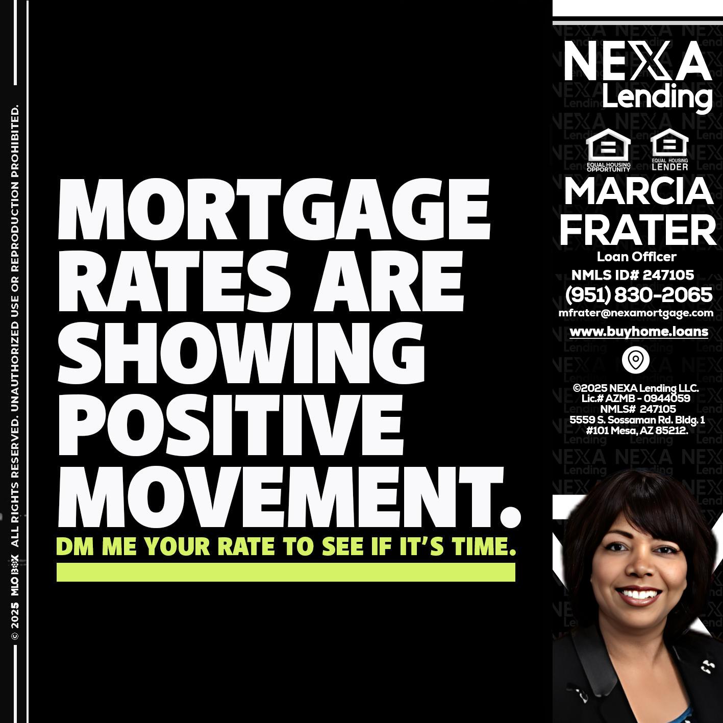 MORTGAGE - Marcia Frater -Loan Officer