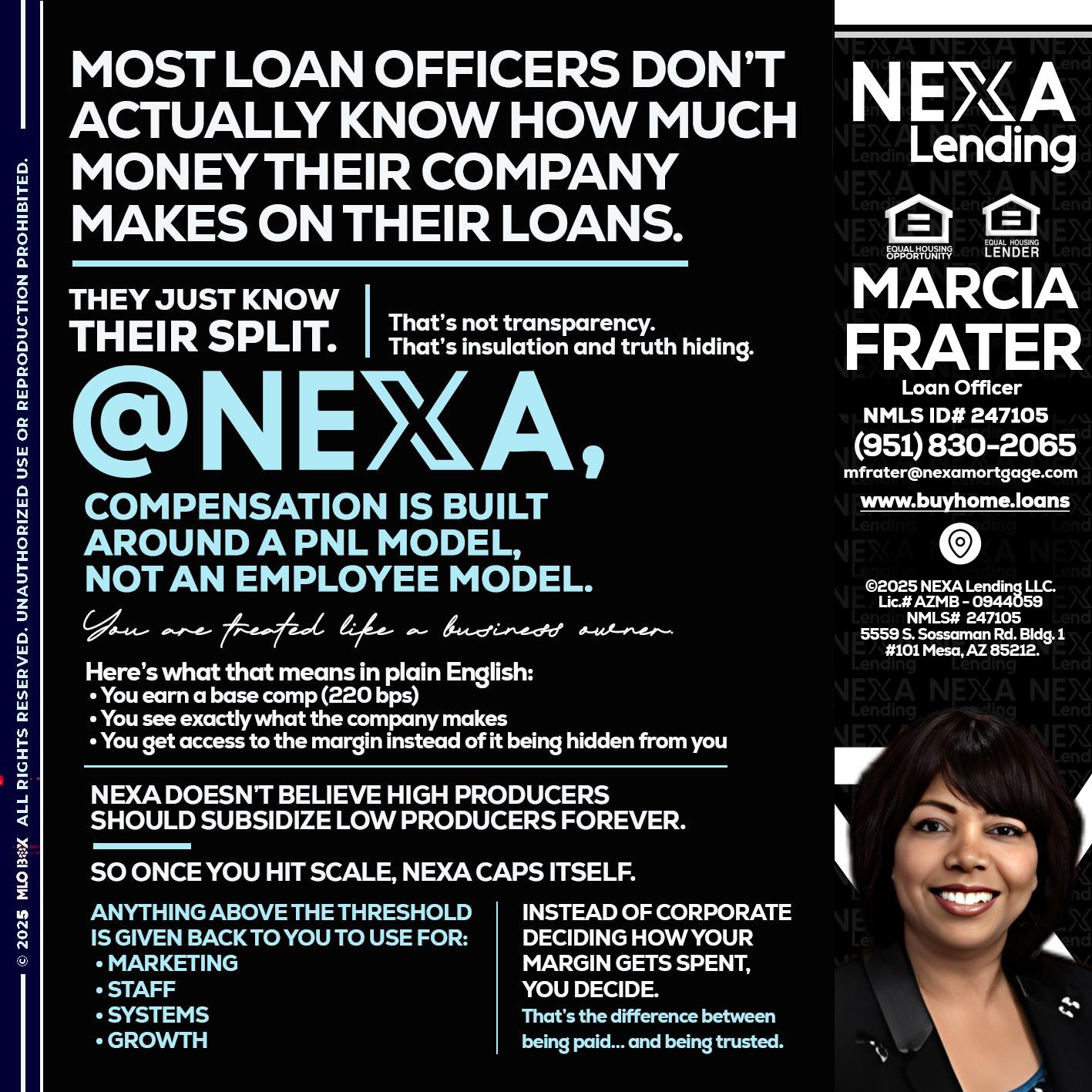 @NEXA - Marcia Frater -Loan Officer