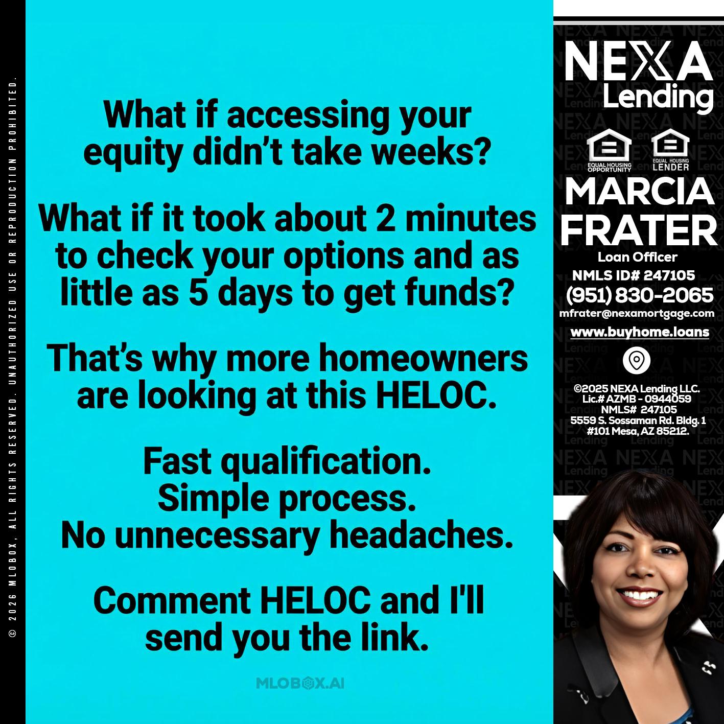 what if - Marcia Frater -Loan Officer