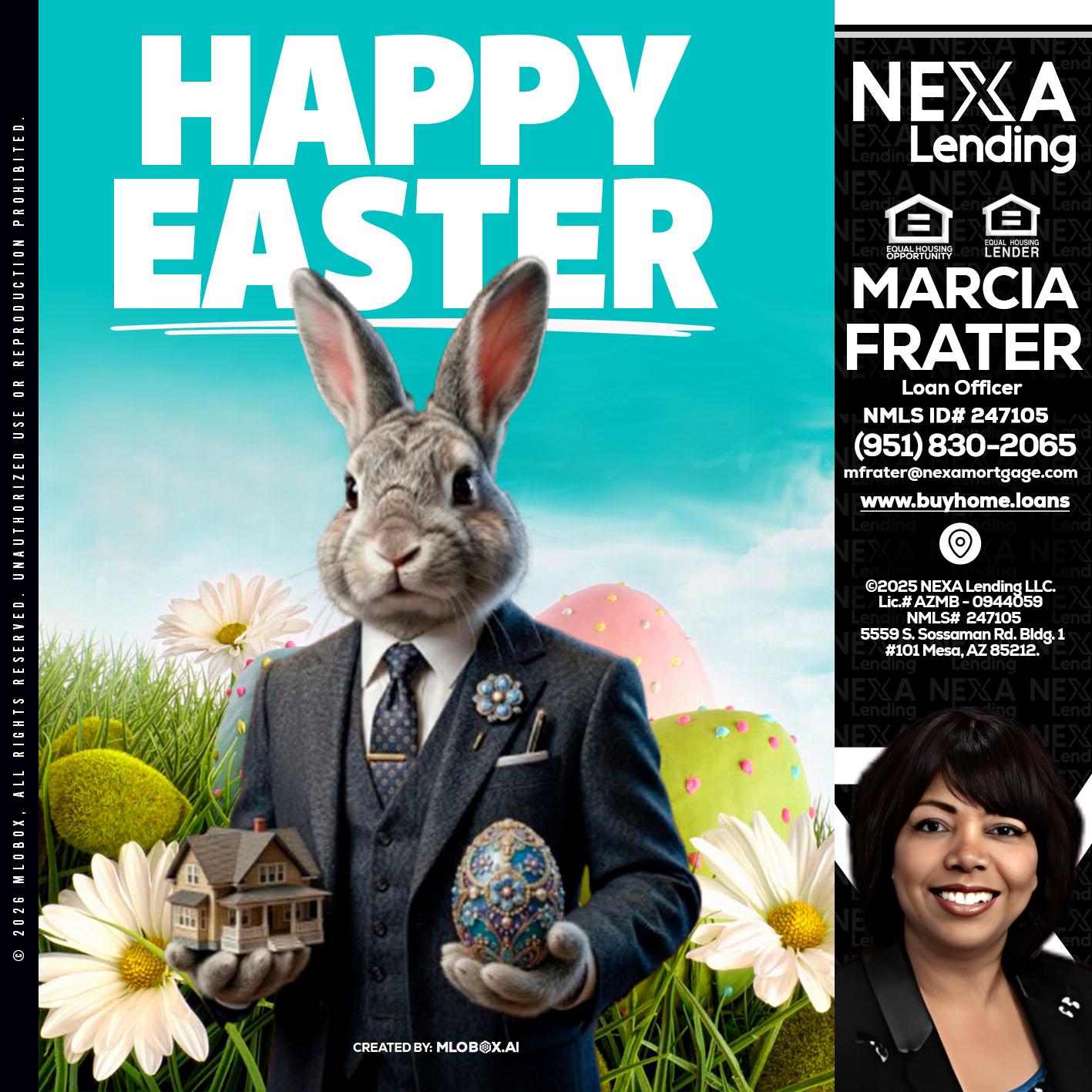 HAPPY EASTER - Marcia Frater -Loan Officer