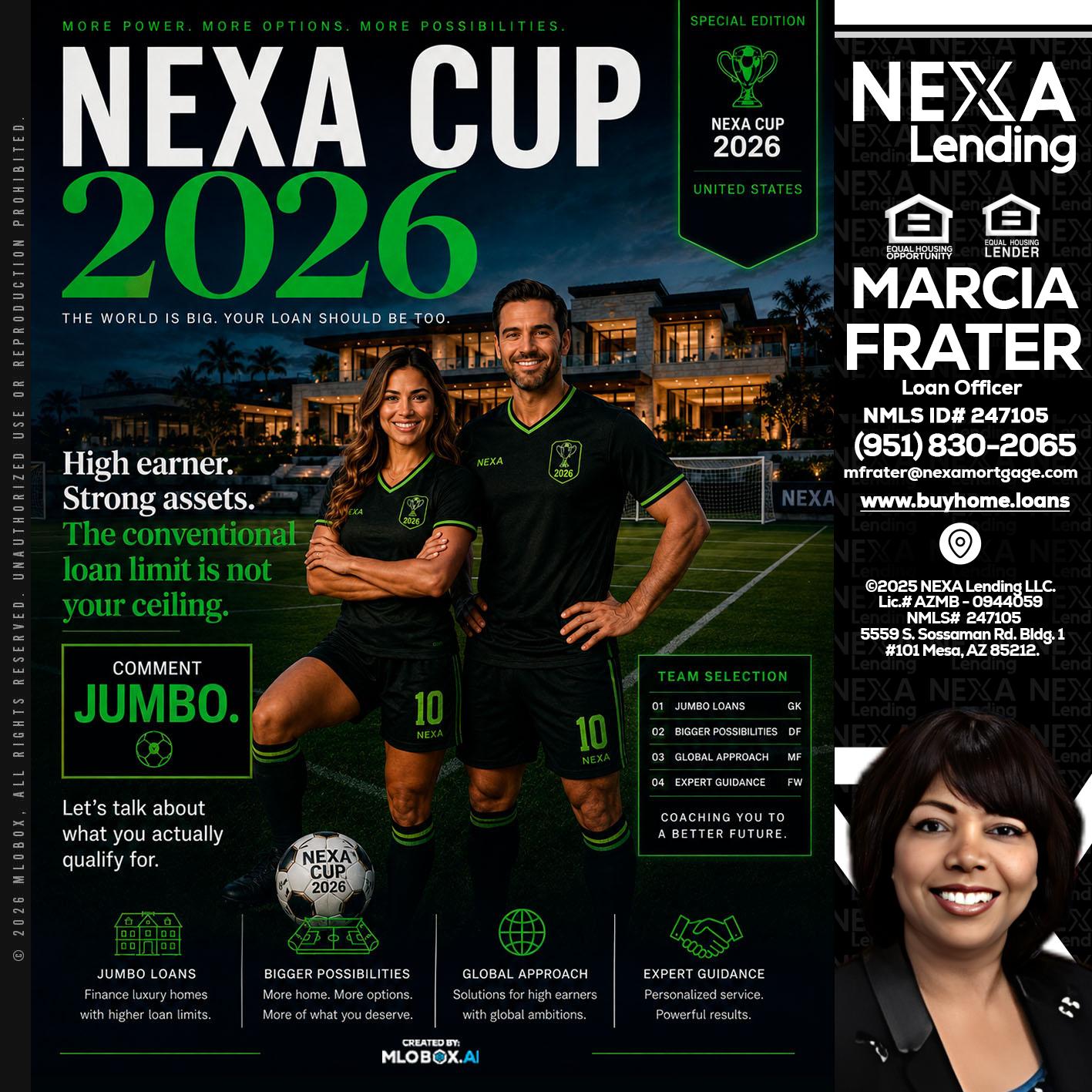 NEXA CUP 2026 - Marcia Frater -Loan Officer