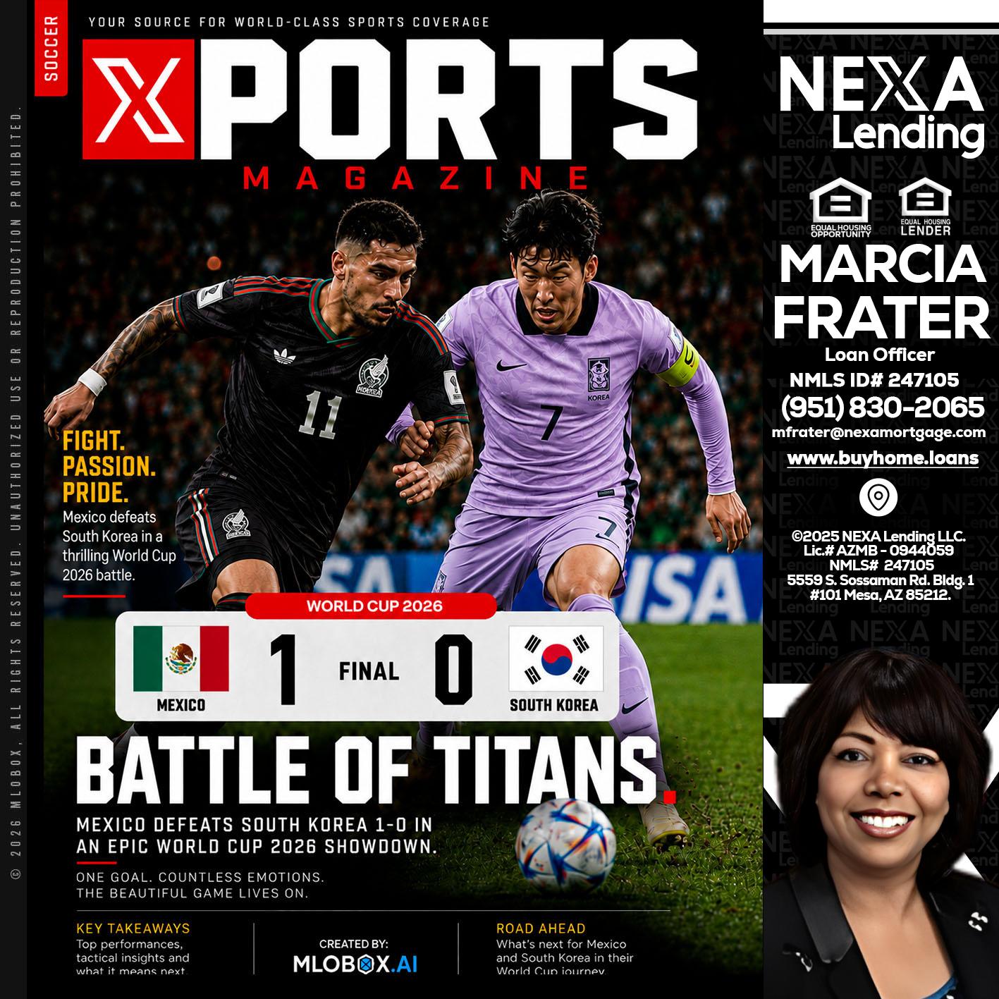XPORTS MAGAZINE - Marcia Frater -Loan Officer