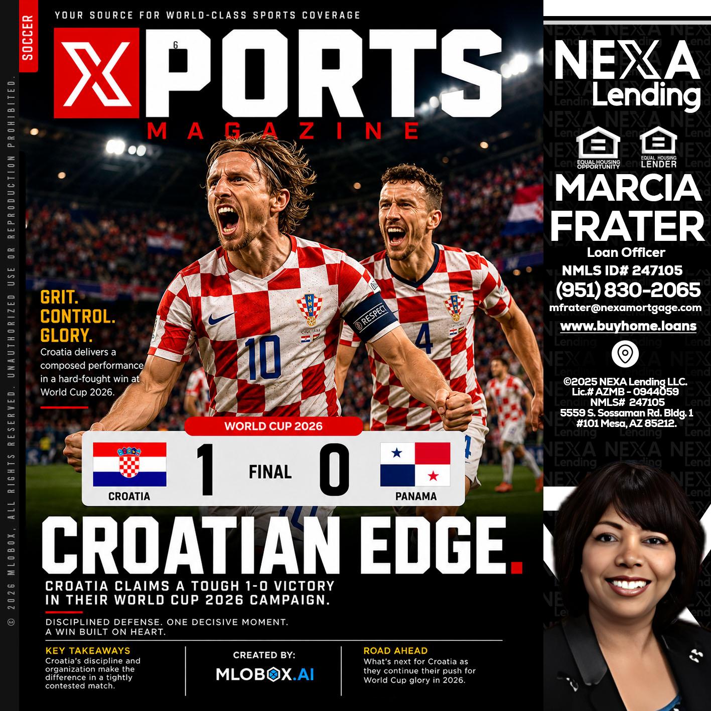 CROATIA 1-0 PANAMA - Marcia Frater -Loan Officer