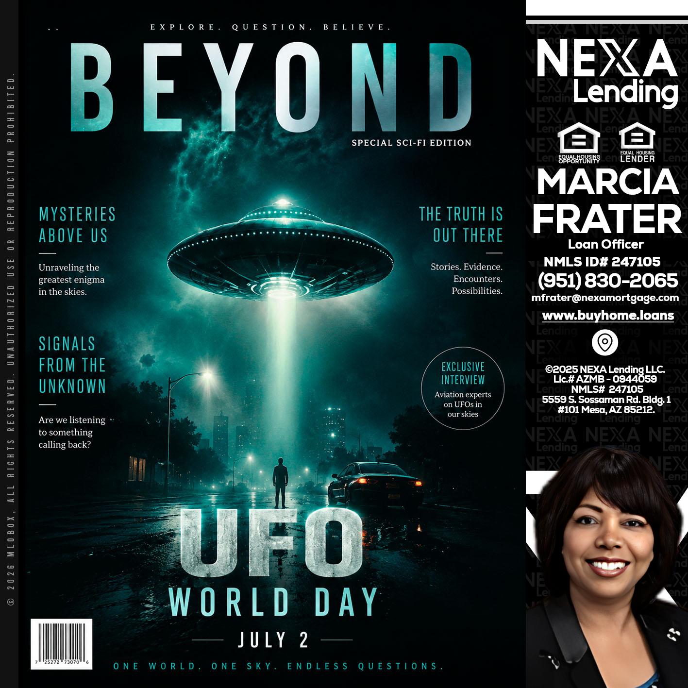 BEYOND - Marcia Frater -Loan Officer