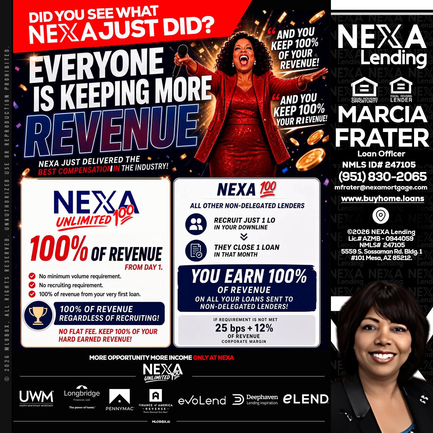 EVERYONE IS KEEPING - Marcia Frater -Loan Officer