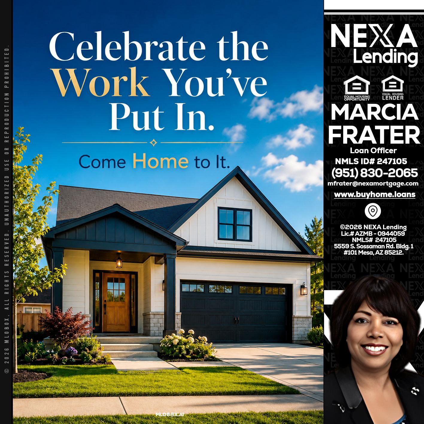 celebrate Labor Day - Marcia Frater -Loan Officer