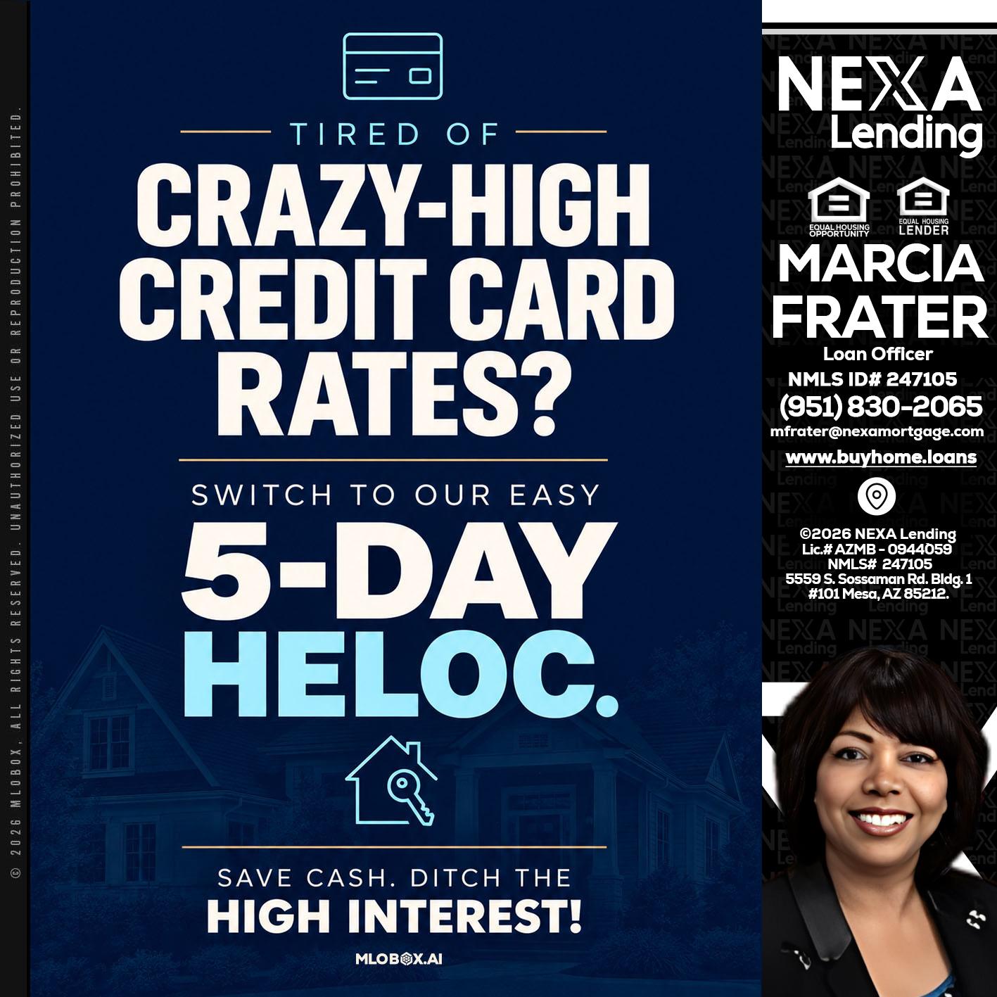 crazy high - Marcia Frater -Loan Officer